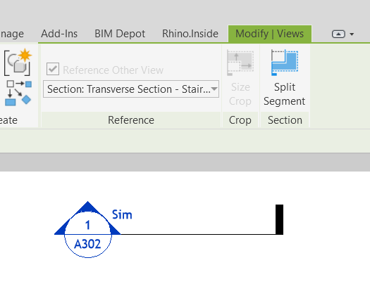 Create a Reference Section in Revit