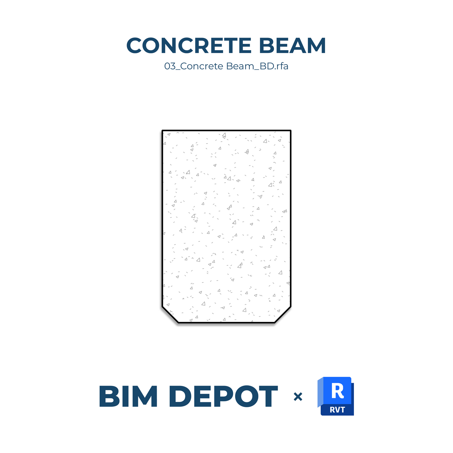 Concrete Beam - Revit Detail Component Family