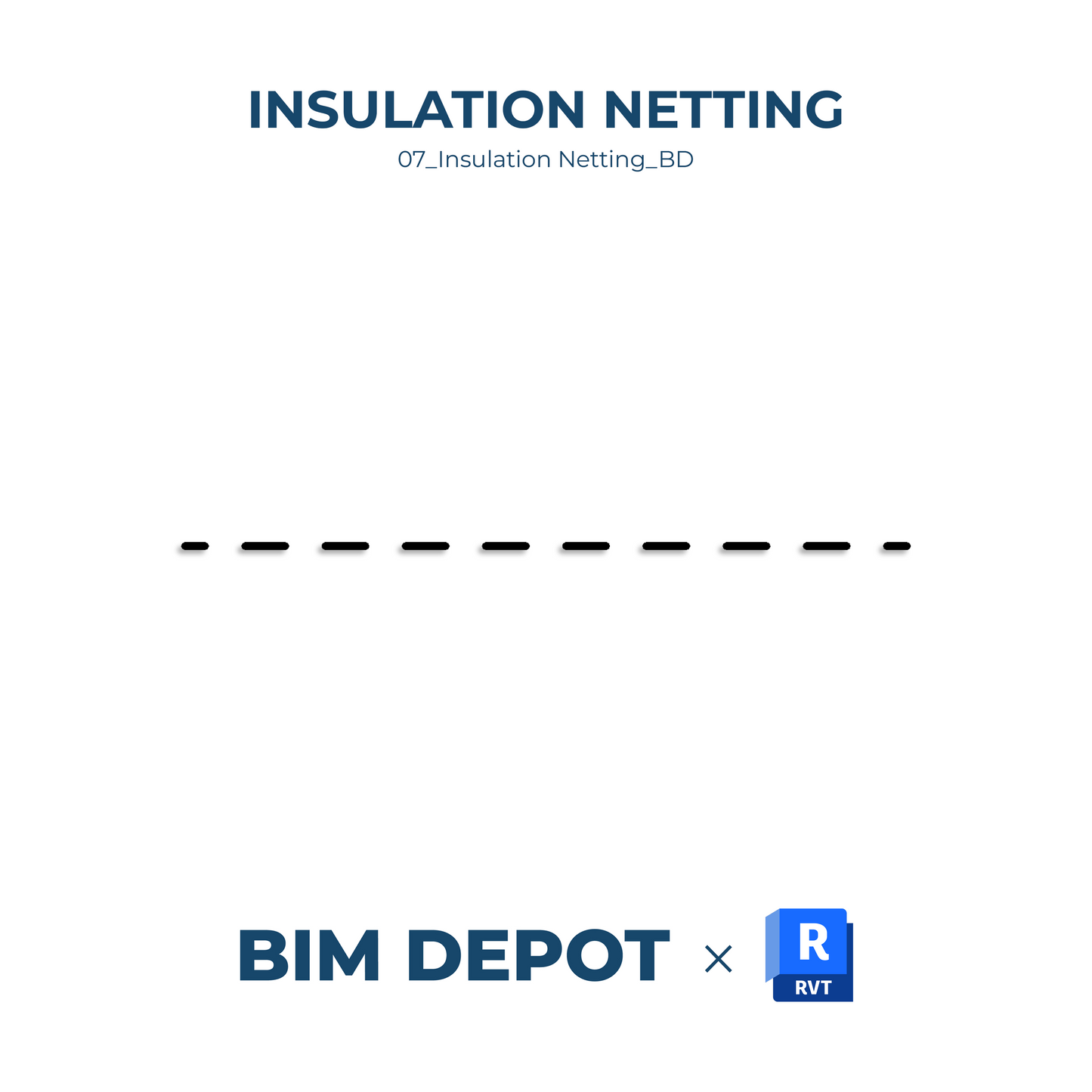 Insulation Netting - Revit Detail Component Family