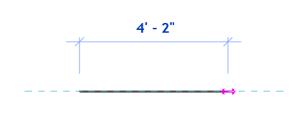 Using Listening Dimensions to Specify Line Length in Revit