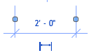 Temporary Dimensions in Revit