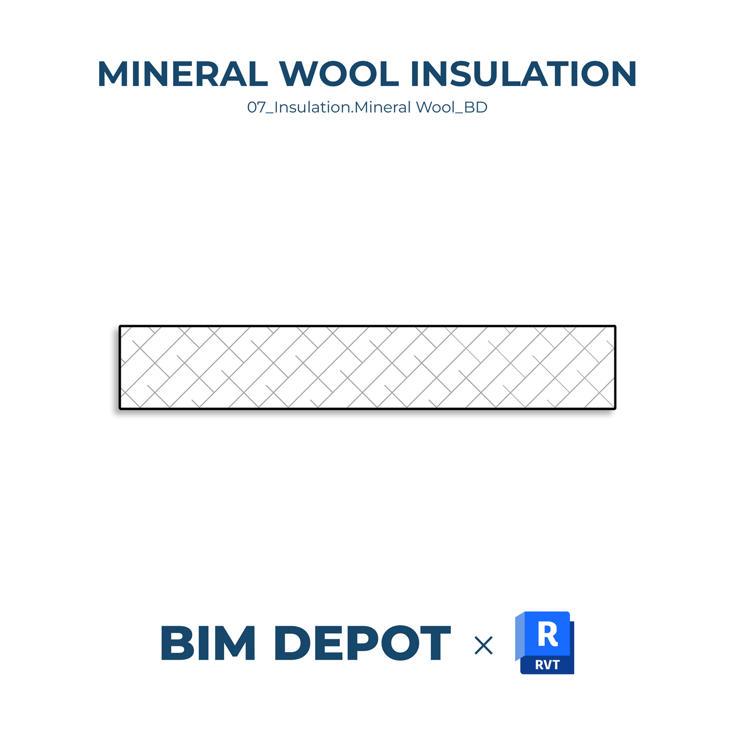 Mineral Wool Insulation - Revit Detail Component