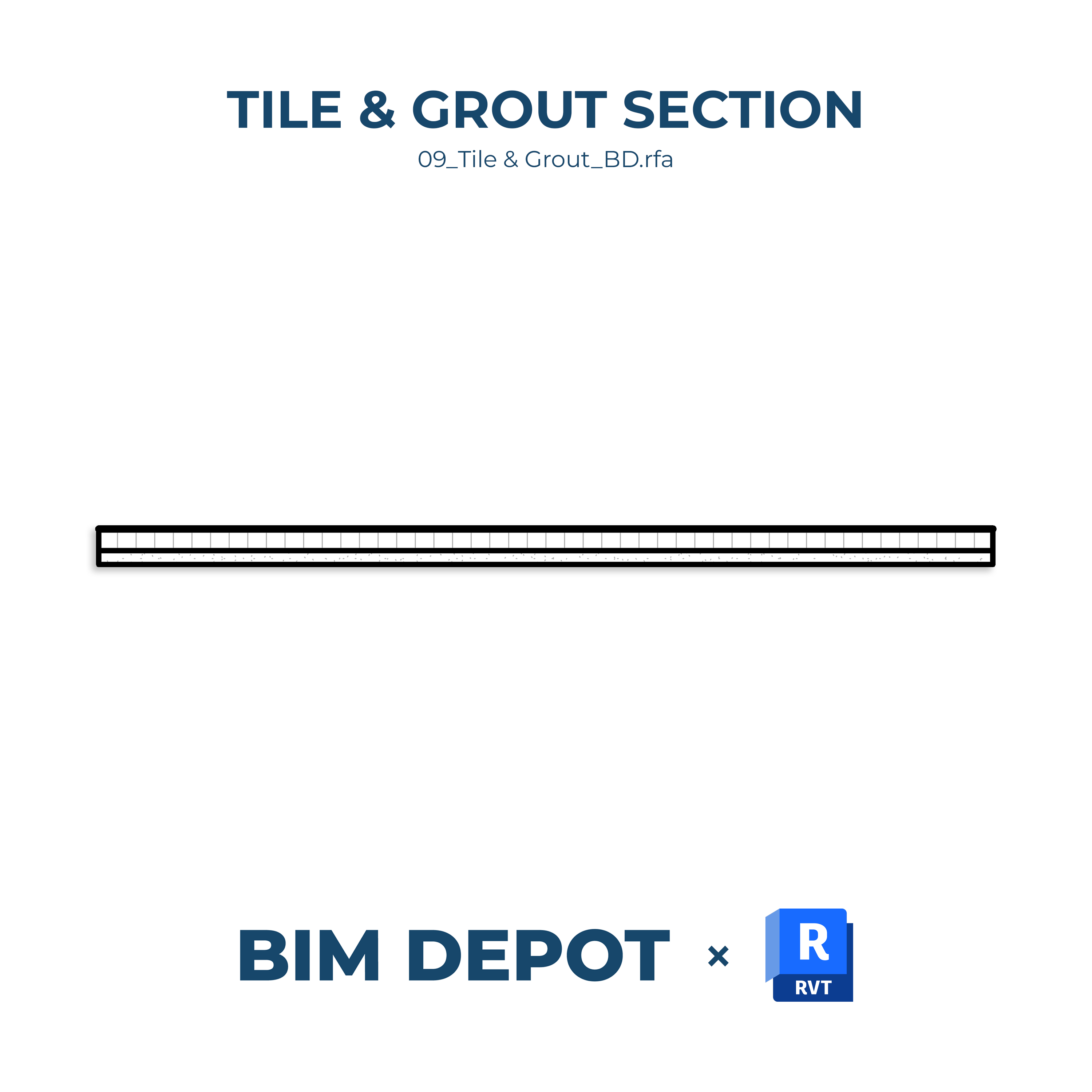 Groto Revit Tile & Grout - Revit Detail Component Family – BIM Depot