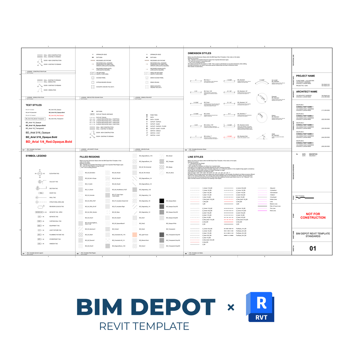 BIM Depot Revit Project Template - Design Faster, Smarter