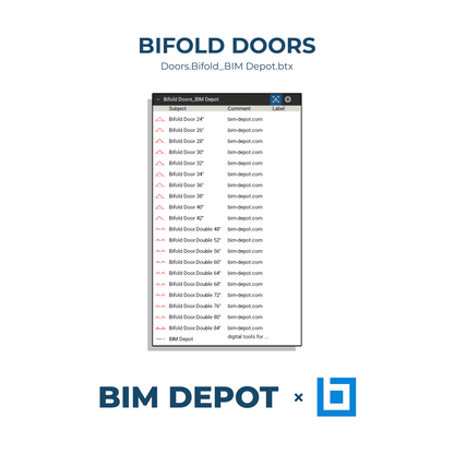 Bluebeam Toolset - Doors