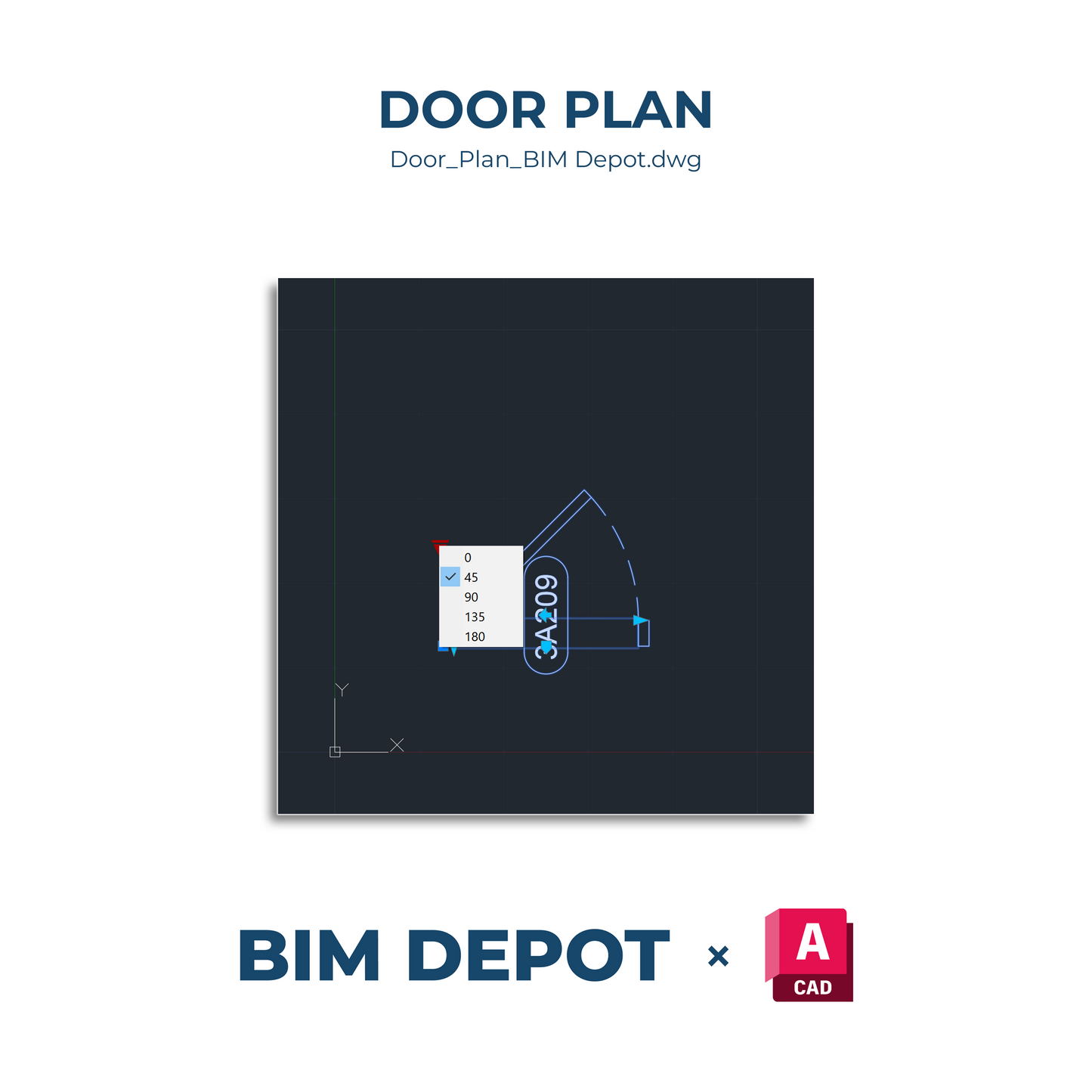 Door Block Collection | AutoCAD Dynamic Blocks