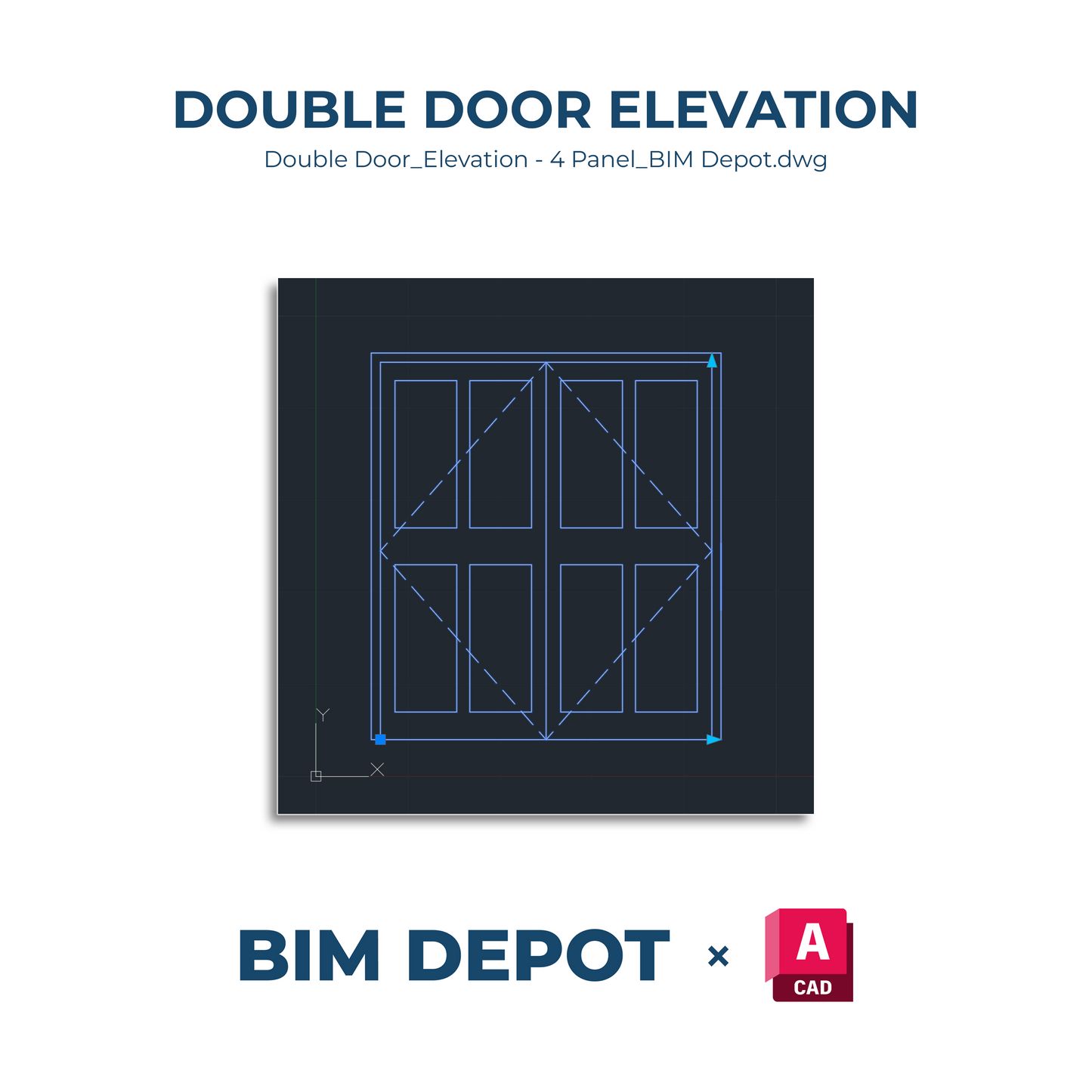 Door Block Collection | AutoCAD Dynamic Blocks