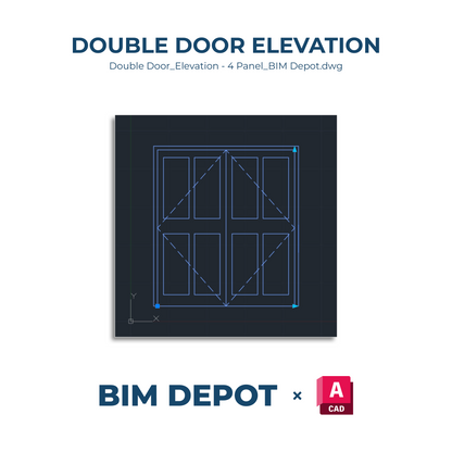 Door Block Collection | AutoCAD Dynamic Blocks