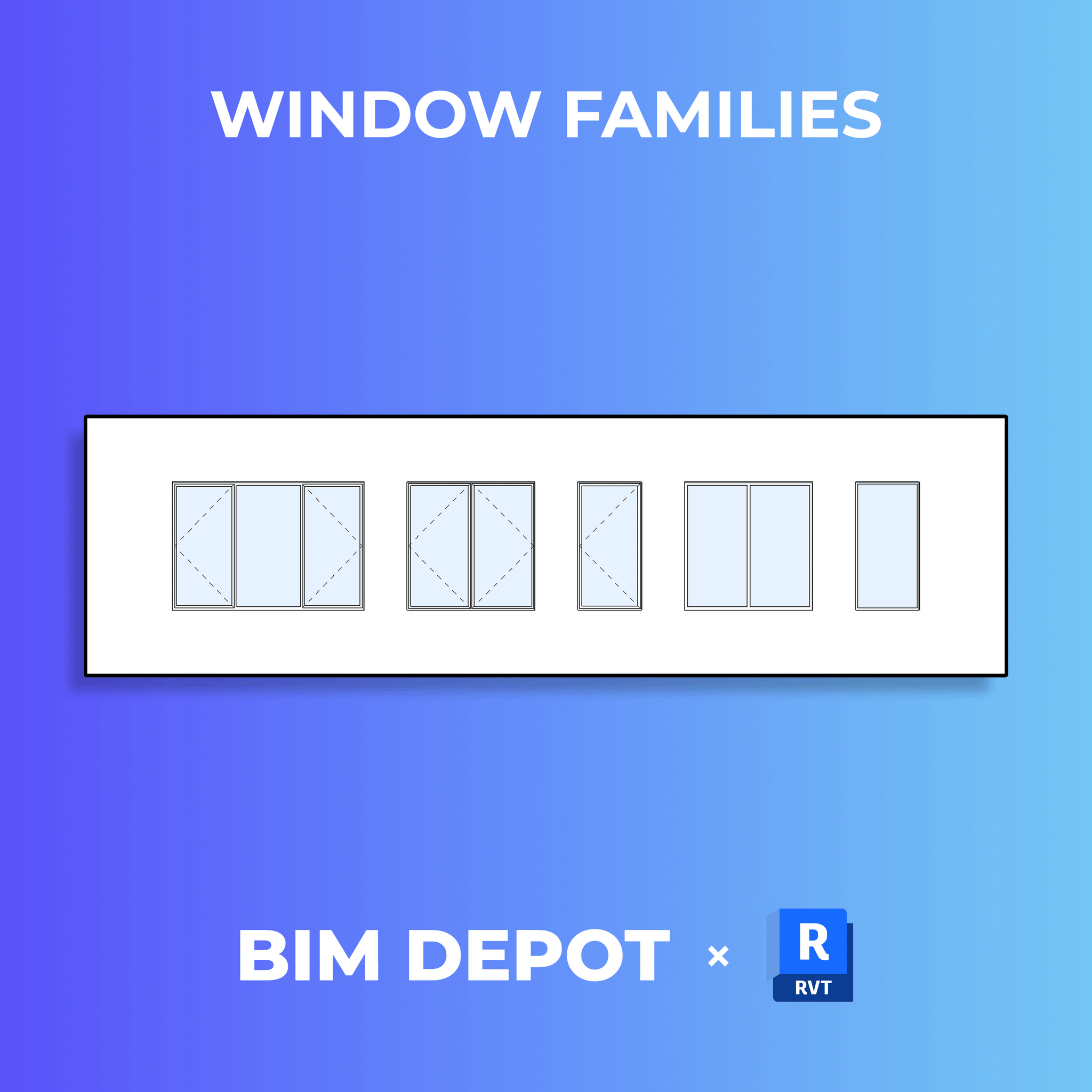 Flexible Window Revit Families for Architects – BIM Depot