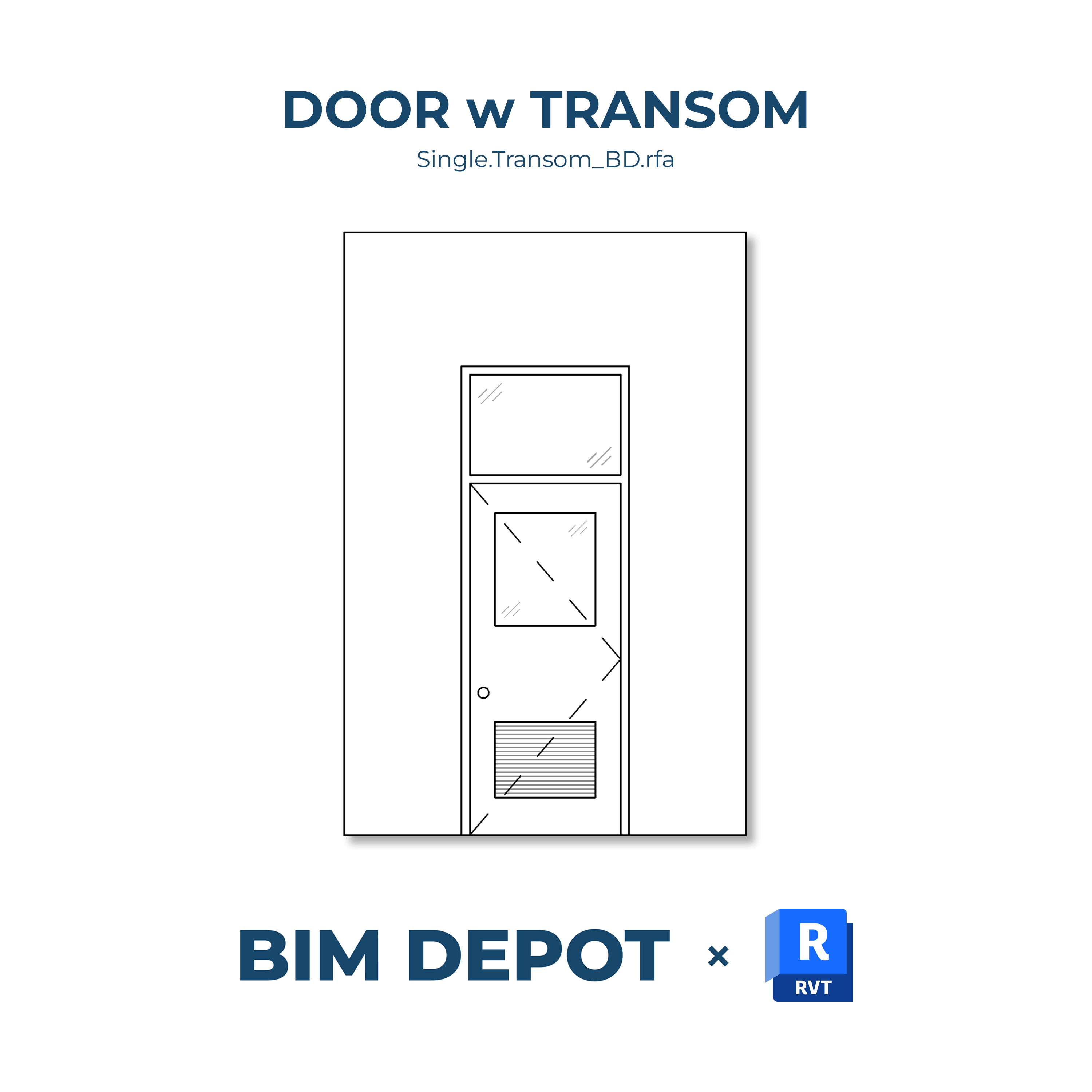 Basic Door Rvt Revit Door Families – BIM Depot